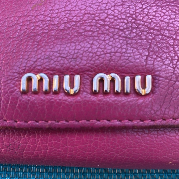 🩷LOW START🩷Miu Miu🩷Long Pink Wallet/VGUC - Picture 3 of 16